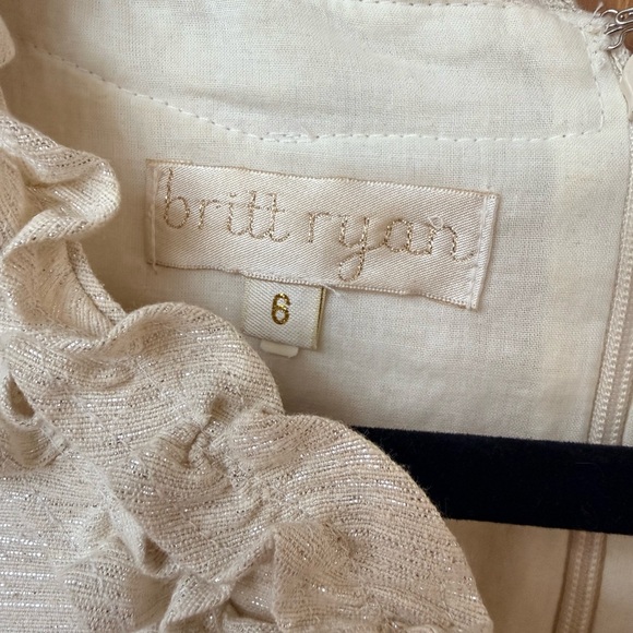 Chic Cream Ruffled Mini Dress - Picture 2 of 7